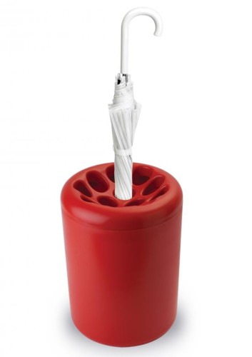 Stojak na parasole plastik Qualy odcienie czerwieni