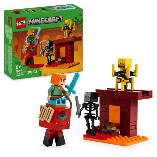 LEGO Minecraft 21266 Bitwa na moście Netheru