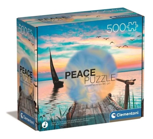 Clementoni: Puzzle 500el. - Peace Collection Peaceful Wind