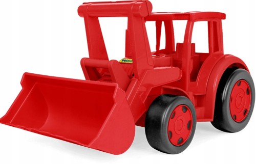 WADER Traktor ładowarka GIGANT Czerwony 66028 duży wytrzymały 1+