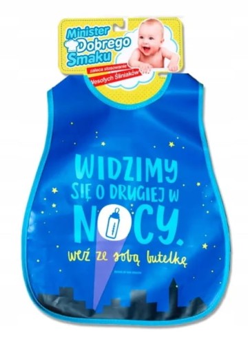 Śliniak Pan Dragon WIDZIMY SIĘ O 2 W NOCY WEŹ ZE SOBĄ BUTELKĘ