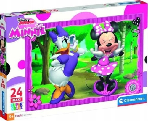 Puzzle Clementoni Super Color 24 elementów Puzzle Minnie 24 Maxi