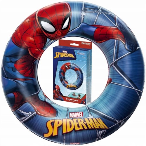 DUŻE KOŁO KÓŁKO DO PŁYWANIA DLA DZIECI BESTWAY 98003 SPIDERMAN MARVEL 56cm