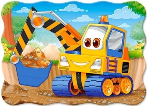 Puzzle Castorland 30 elementów Puzzle konturowe Yellow Digger 30