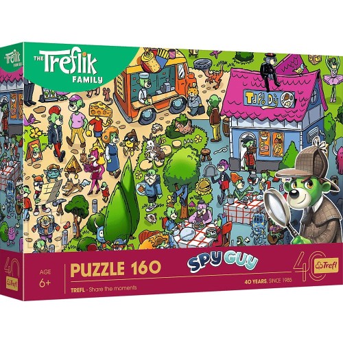Puzzle 160 Trefliki celebrują TREFL /Trefl