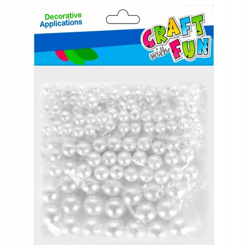Ozdoba dekoracyjna koraliki perłowe op.36 szt. CRAFT WITH FUN 501445