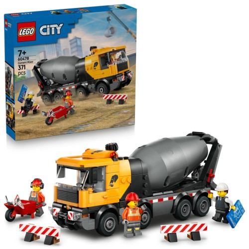 LEGO City 60478 Betoniarka super prezent na urodziny