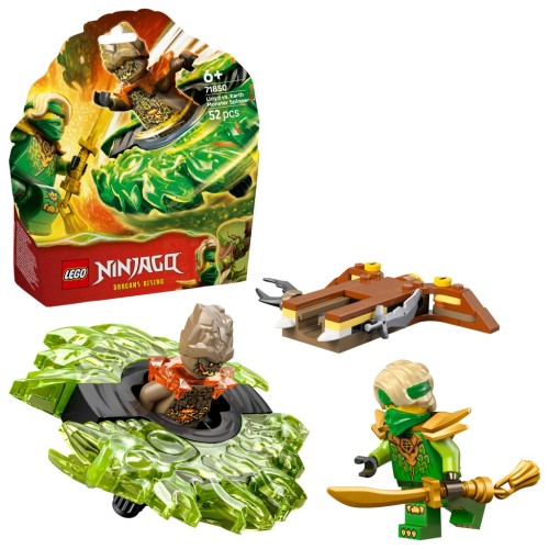LEGO Ninjago 71850 Lloyd kontra ziemny potwór na spinnerze