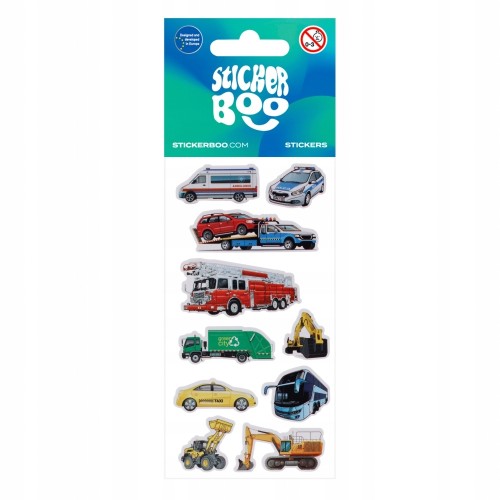 Naklejki auta klasyczne Sticker Boo 1 szt.