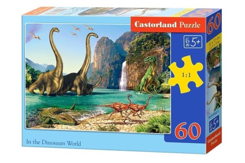 Puzzle 60 Świat dinozaurów Castorland B-06922-1