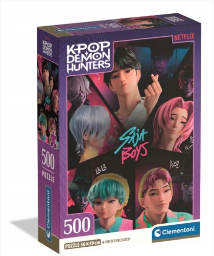 Puzzle Clementoni 500 elementów Puzzle K-Pop