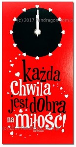 Zegar Pan Dragon Każda chwila jest dobra na miłość