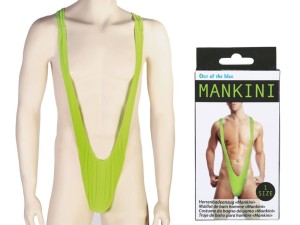 MANKINI STRÓJ KĄPIELOWY BORATA BORAT STRINGI FACET