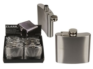 Piersiówka stalowa 140ml PREZENT super gadżet HIT