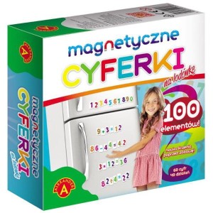 Gra zręcznościowa Magnetyczne cyferki na lodówkę