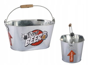 WIADERKO DO LODU COLD BEER POJEMNIK na LÓD BUTELKI