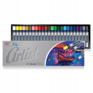 Kredki pastelowe pastele olejne Colorino 24szt art