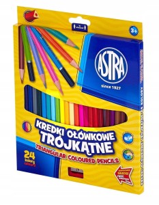 Kredki ołówkowe Astra 24 szt.