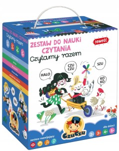 CZUCZU Zestaw do nauki czytania CZYTAMY RAZEM