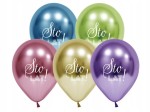 BALONY STO LAT KOLOROWE PLATYNOWE URODZINY 5 SZTUK