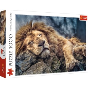 Trefl Puzzle 1000 el. Śpiący lew