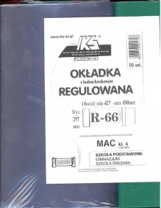 Okładka książkowa regulowana R66