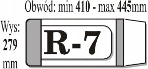 Okładka R-7 NA KSIĄŻKI 1 SZTUKA