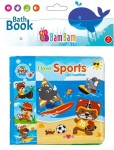 Książeczka do kąpieli Zwierzęta Sport ZABAWA W KĄPIELI DLA DZIECI