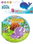 Książeczka do kąpieli BamBam Świat Dinozaury zabawa w kąpieli