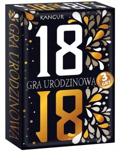 Gra 18 Urodziny gra towarzyska urodzinowa prezent na osiemnastkę