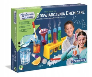 Clementoni Moje pierwsze doświadczenia chemiczne 60774 PREZENT URODZINY