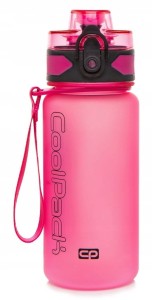 Bidon CoolPack 400 ml RÓŻOWY IDEALNY DO SZKOŁY NA WYCIECZKĘ PREZENT