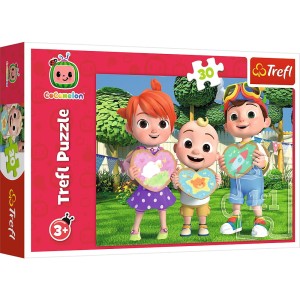 Puzzle Trefl Puzzle 30 elementów Bawimy się razem PREZENT URODZINY