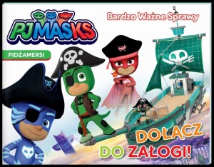 KSIĄŻKA PJMASKS DOŁĄCZ DO ZAŁOGI