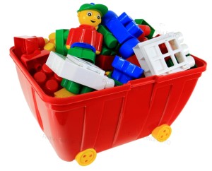 POLSKIE KLOCKI W KUFERKU 40 ELEM. K3 MAŁY KUFEREK KLOCKI EDUKACYJNE PIERWSZE KLOCKI DLA MALUCHA