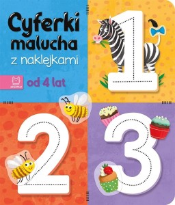 Cyferki malucha z naklejkami. Od 4 lat Agnieszka Bator