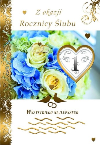 kartka ślubna