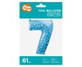 Balon niebieski 7