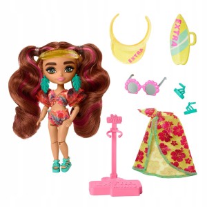 Barbie Extra Fly Minis Lalka Plażowa HPB18 MATTEL prezent urodziny