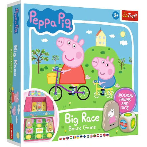 Gra planszowa Wielki Wyścig Świnka Peppa