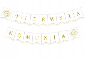 Girlanda komunijna Godan 300 cm 2 el. pierwsza komunia