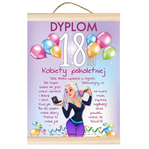 DYPLOM 18 KOBIETY
