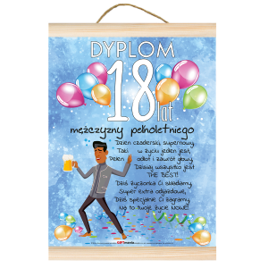 dyplom 18 mezczyzny