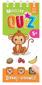 Magiczny quiz z małpką. Dotknij i sprawdź! 5+ Anna Podgórska