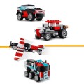 LEGO Creator 3 w 1 31146 Creator ciężarówka z platformą i helikopterem