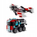 LEGO Creator 3 w 1 31146 Creator ciężarówka z platformą i helikopterem