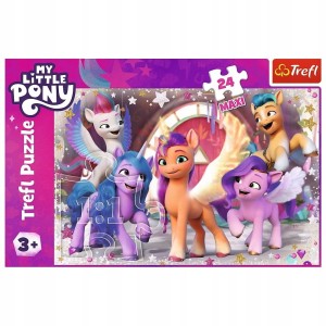 Puzzle Trefl 14355 TREF 1 elementów wesoły dzień kucyków