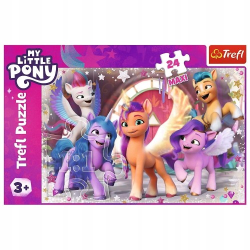 Puzzle Trefl 14355 TREF 1 elementów wesoły dzień kucyków
