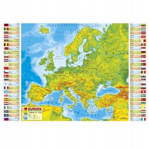 Podkładka na biurko Derform EUROPA 35 cm x 49,5 cm