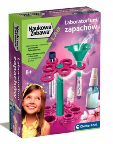 Clementoni Naukowa zabawa. Laboratorium zapachów. Perfumy